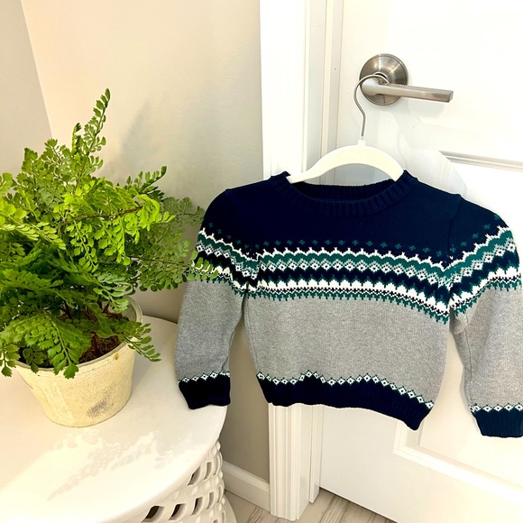 Janie and Jack boys sweater! - Picture 1 of 4